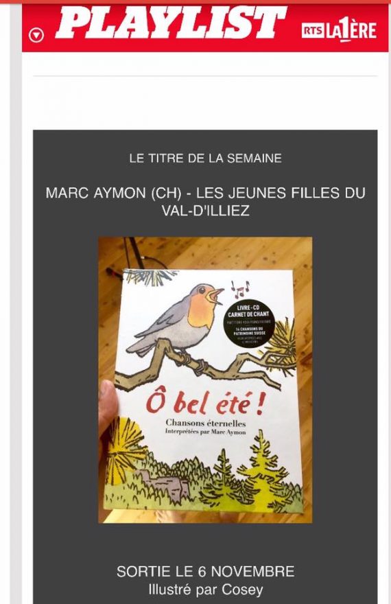 Ô bel été ! Chansons éternelles interprétées par Marc Aymon