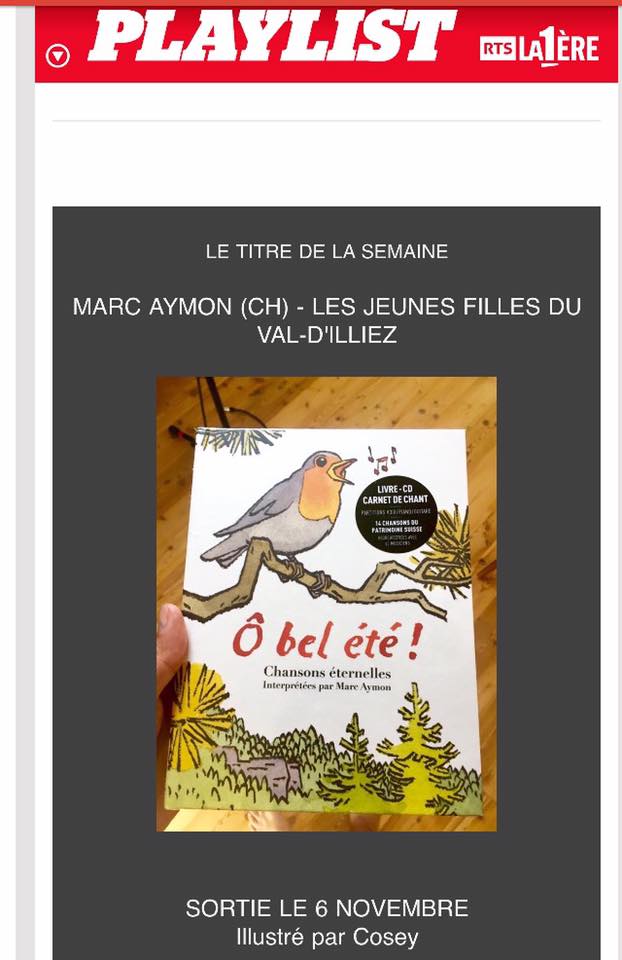 Ô bel été ! Chansons éternelles interprétées par Marc Aymon