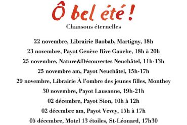 rencontres dédicaces - marc aymon - novembre-2017