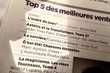 Top des ventes - livres - novembre 2017